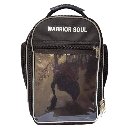Warrior Gears® Motorcycle Tank Bag 14L - Saddle Black Motorbike Bag - Universal Strong Magnetic Bag With GPS, Phone, Map Window | Shoulder Strap Bag - Warrior Gears