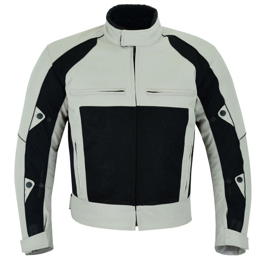 Warrior Gears Mens Air Mesh Motorbike Jackets with Armours