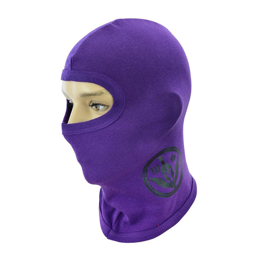 Warrior Gears®100% Cotton Motorcycle Balaclava | Face Mask -Purple - Warrior Gears