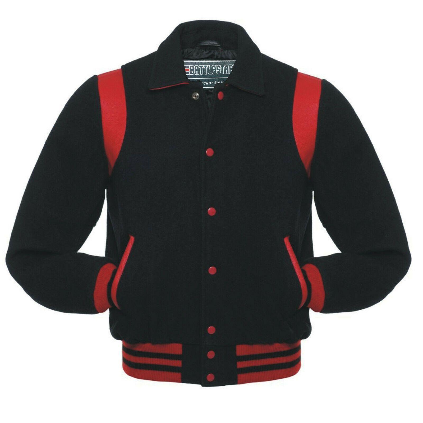 Warrior Gears Classic Byron Collar Varsity Jacket | University | Letterman Bomber Jacket - Warrior Gears