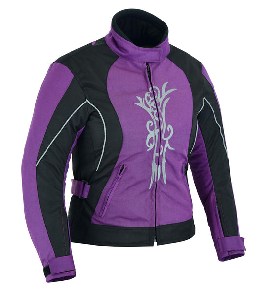 Warrior Gears® Women's Motorcycle Jacket For Women | CE Armored | Rain Waterproof - Warrior Gears