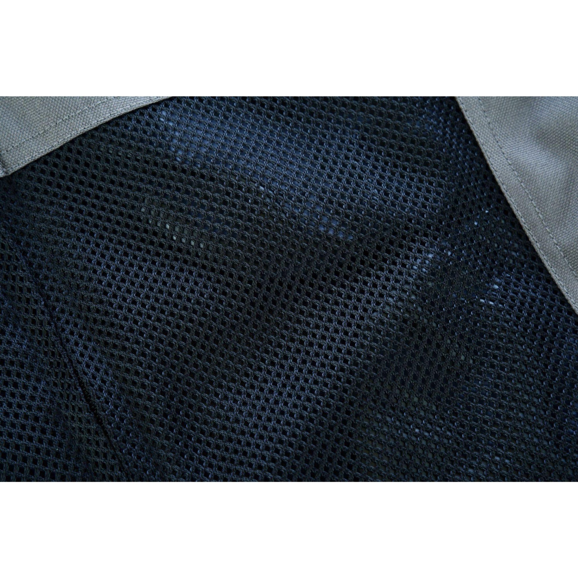 Warrior Gears® Air Mesh Motorcycle Jacket for men - Black & Grey - Warrior Gears