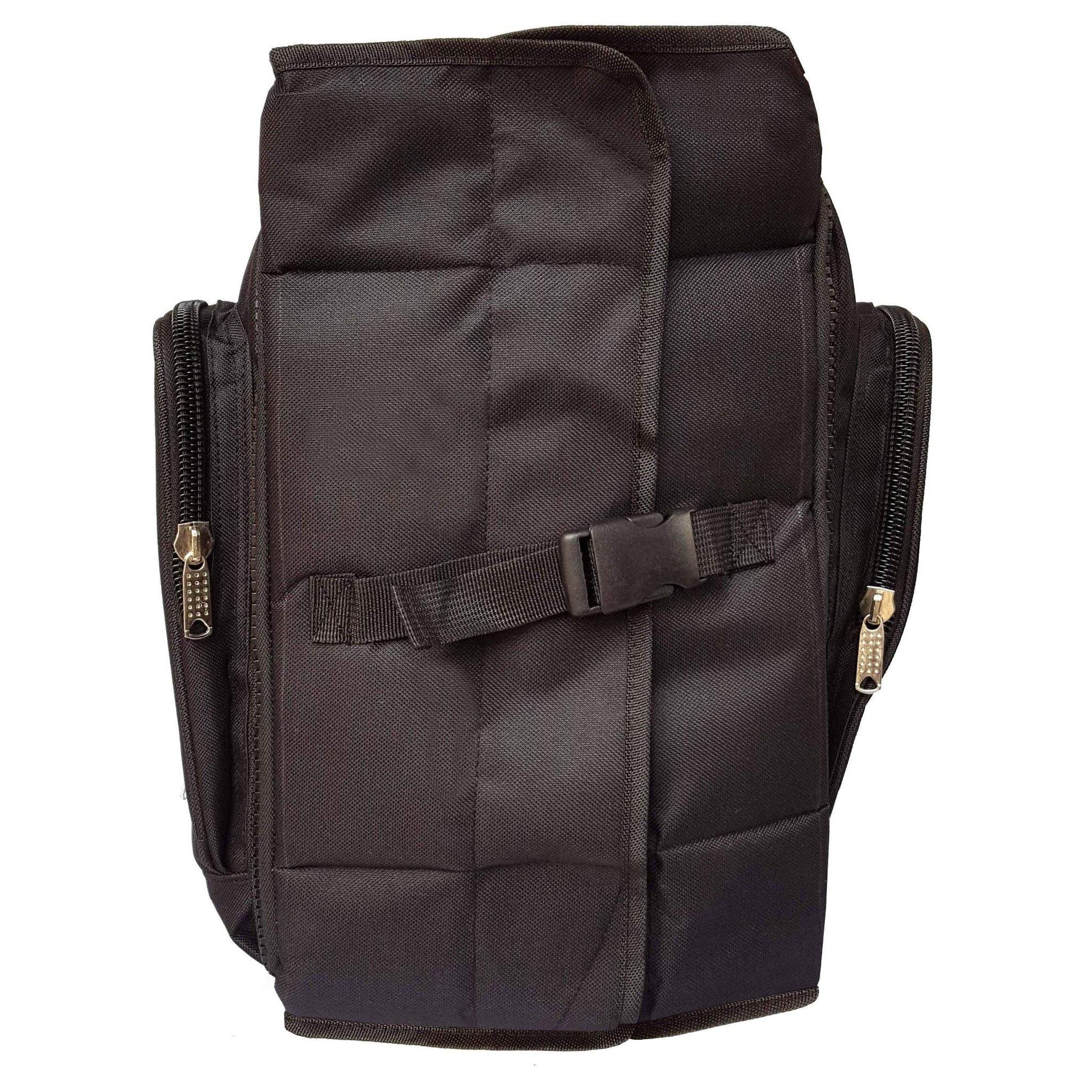 Warrior Gears® Motorcycle Tank Bag 14L - Saddle Black Motorbike Bag - Universal Strong Magnetic Bag With GPS, Phone, Map Window | Shoulder Strap Bag - Warrior Gears
