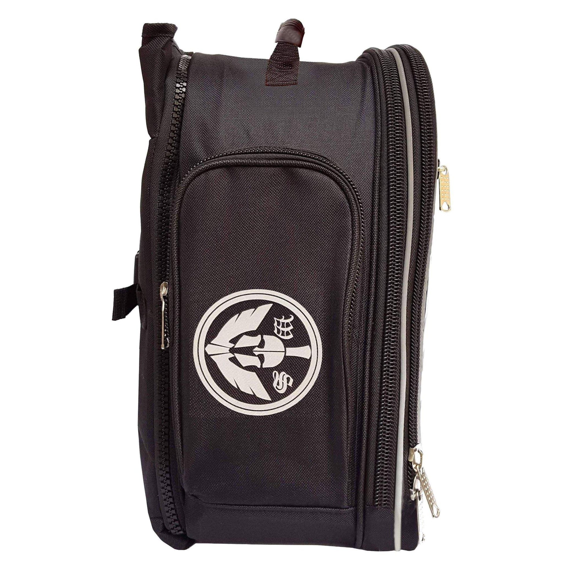 Warrior Gears® Motorcycle Tank Bag 14L - Saddle Black Motorbike Bag - Universal Strong Magnetic Bag With GPS, Phone, Map Window | Shoulder Strap Bag - Warrior Gears