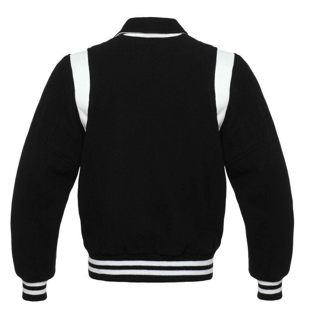 Warrior Gears Classic Byron Collar Varsity Jacket | University | Letterman Bomber Jacket - Warrior Gears