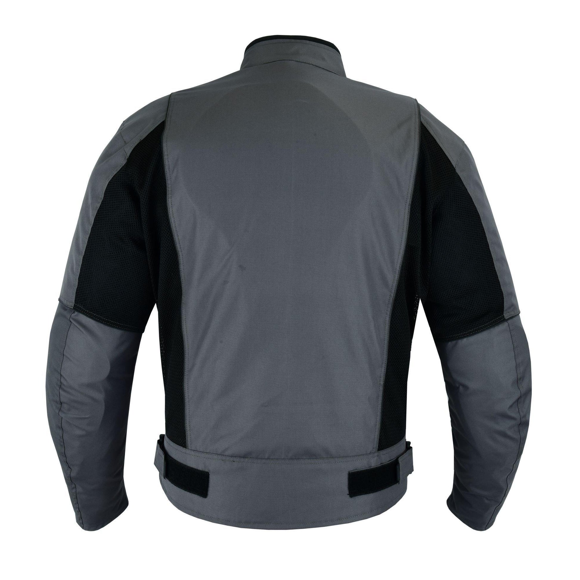 Warrior Gears®Motorcycle Suit Air Mesh Jacket Trouser Set -Grey / Black - Warrior Gears