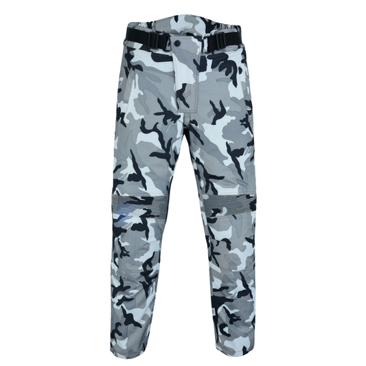 Warrior Gears 3M Motorbike Textile Trousers - Camo Gray