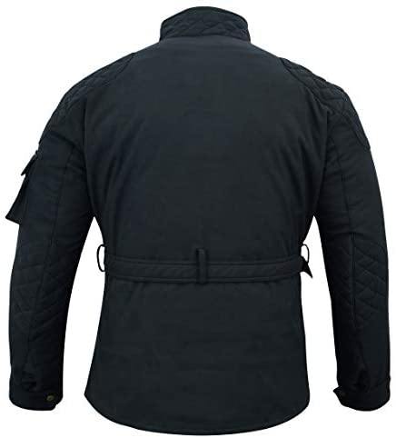 Warrior Gears® Protect Softshell Motorcycle Jacket Black  Wind-resistant - Warrior Gears