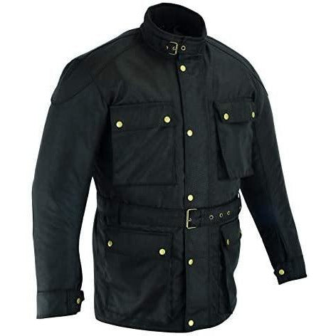 Warrior Gears® Motorcycle Jacket for men - Ballistic Nylon Winter Waterproof - Warrior Gears