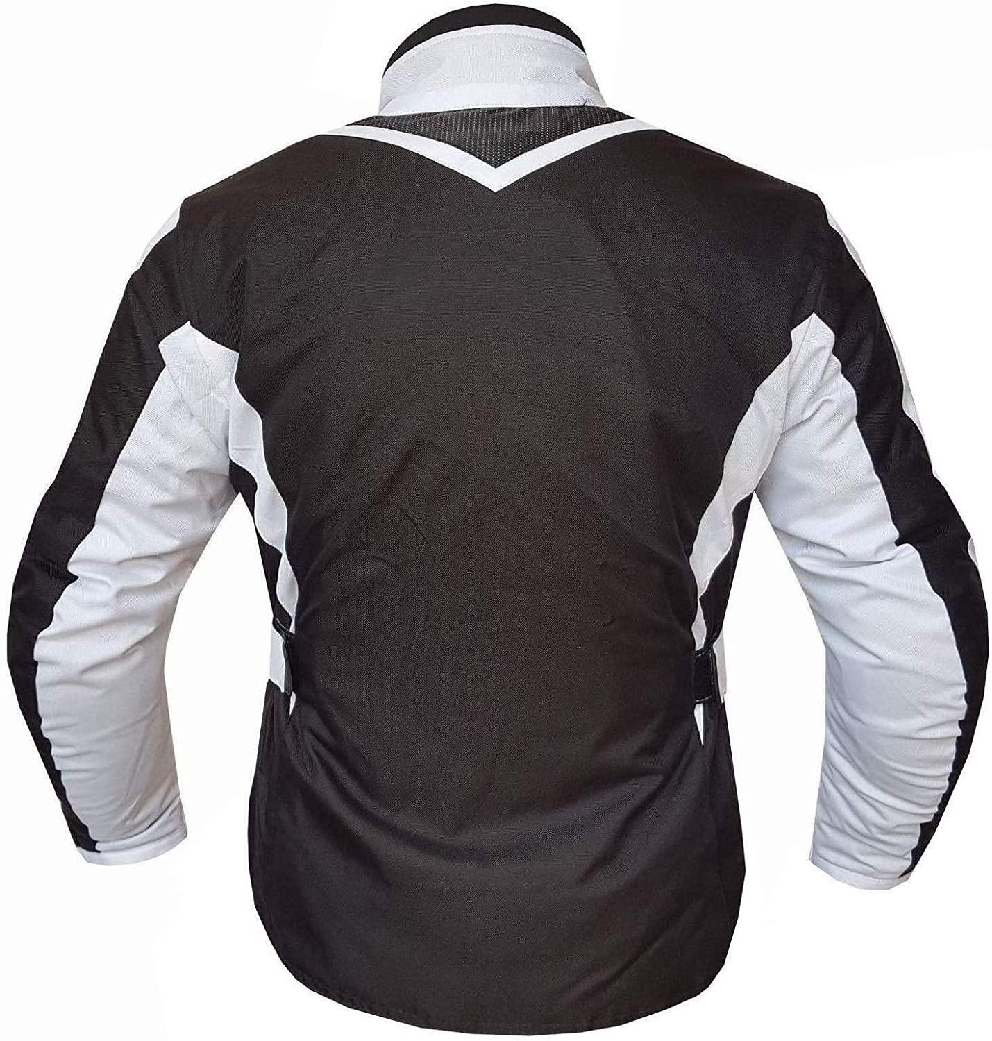 Warrior Gears Women's Graphic Embroidery Motorcycle Jacket, Waterproof Textile Jacket for Women - Warrior Gears