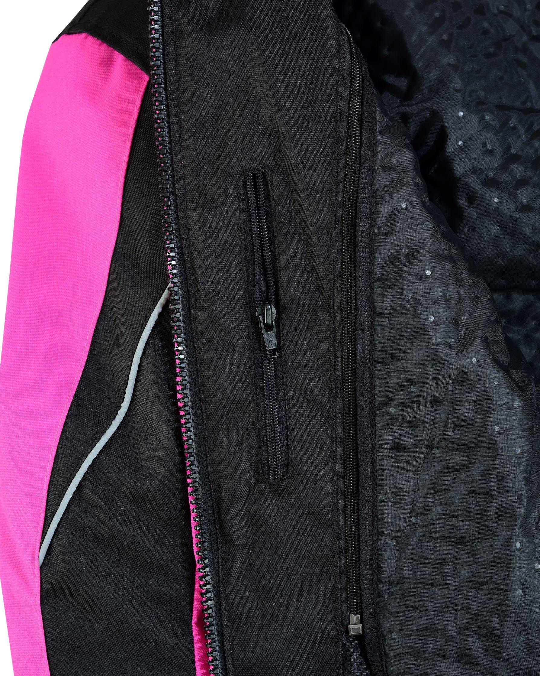 Warrior Gears® Women's Motorcycle Jacket For Women | CE Armored | Rain Waterproof - Warrior Gears