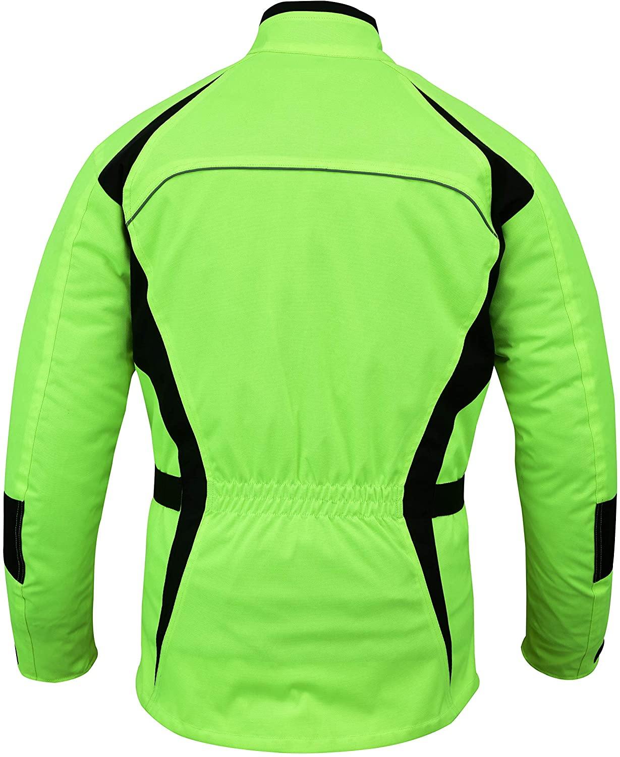 Warrior Gears®Motorcycle Jacket Men's Riding Warrior Textile Racing Motorbike Hi-Vis Jackets Bulls - Warrior Gears