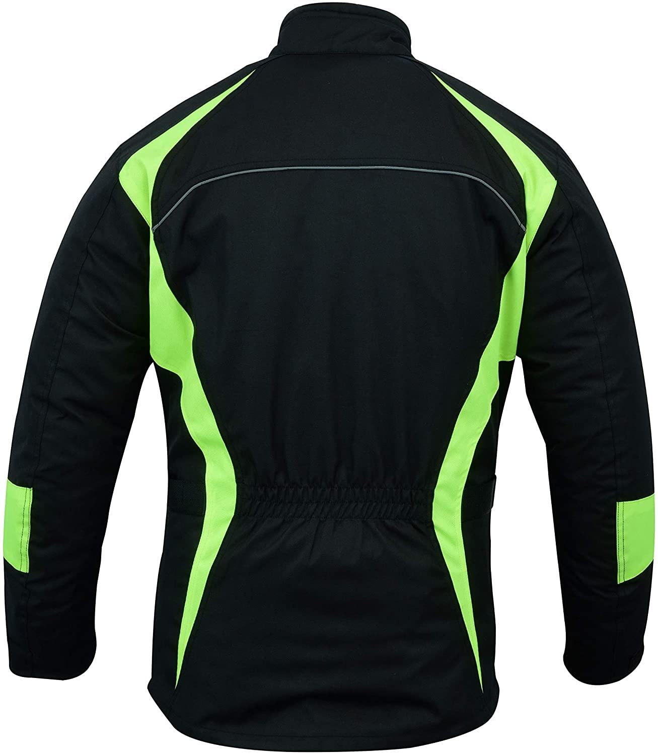 Warrior Gears®Motorcycle Jacket Men's Riding Warrior Textile Racing Motorbike Hi-Vis Jackets Bulls - Warrior Gears