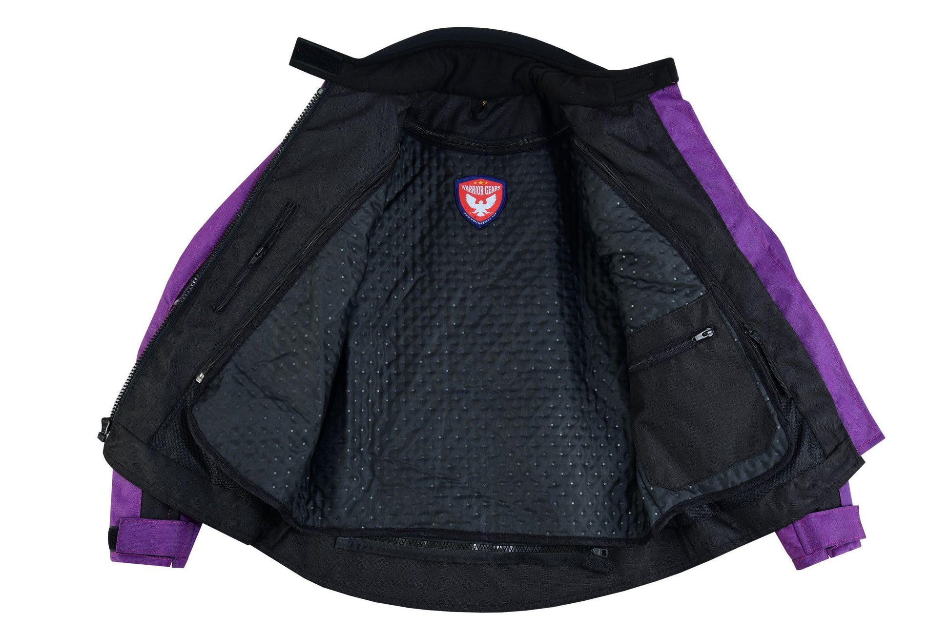 Warrior Gears® Women's Motorcycle Jacket For Women | CE Armored | Rain Waterproof - Warrior Gears