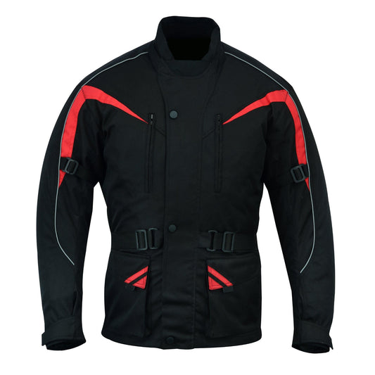 Warrior Gears® Pro Arc 10000 Motorcycle Jacket for Men's | Cordura Textile Jackets - Warrior Gears