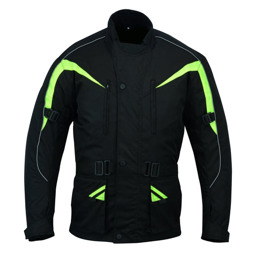 Warrior Gears® Pro Arc 10000 Motorcycle Jacket for Men's | Cordura Textile Jackets - Warrior Gears