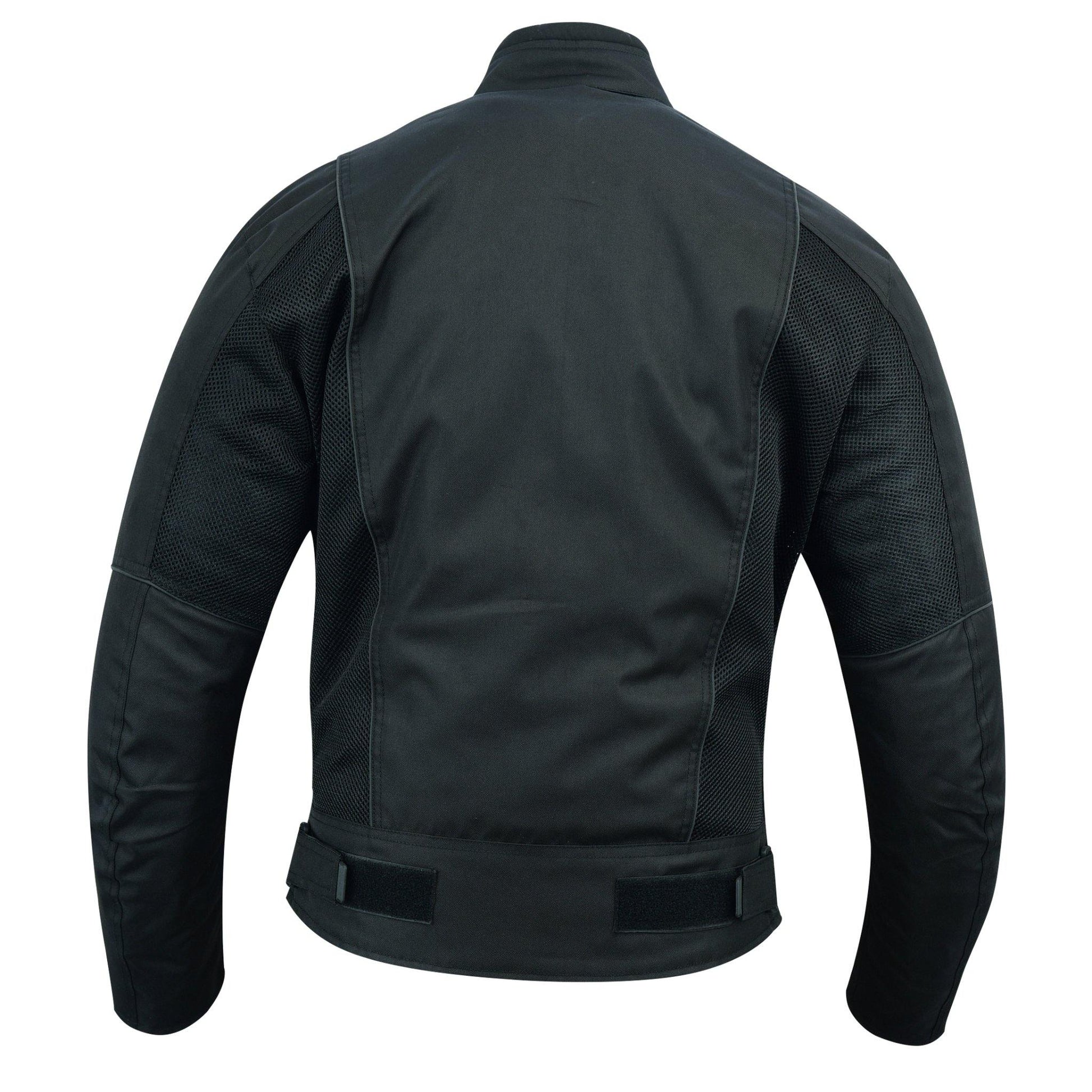 Warrior Gears® Air Mesh Motorcycle Jacket for men-Black - Warrior Gears