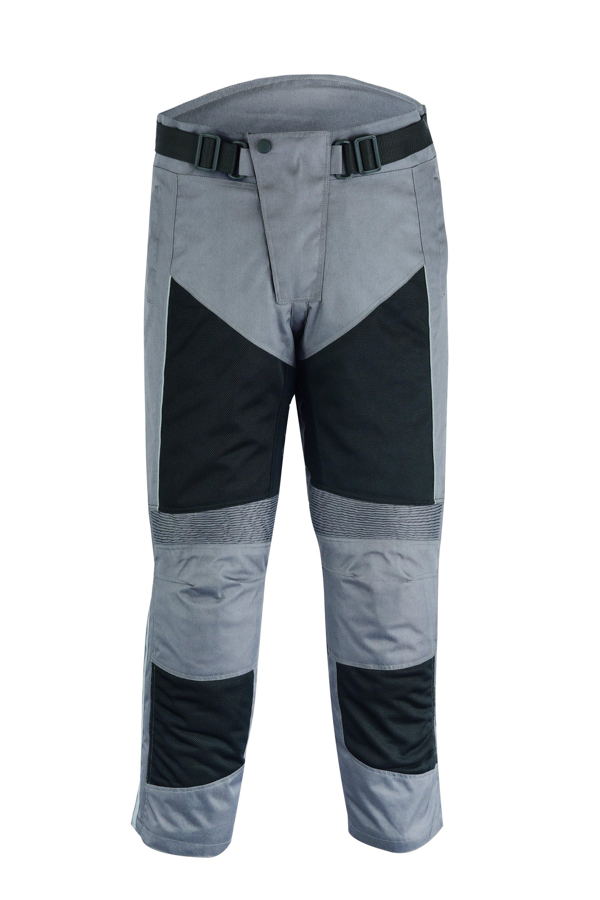 Warrior Gears®Motorcycle Suit Air Mesh Jacket Trouser Set -Grey / Black - Warrior Gears