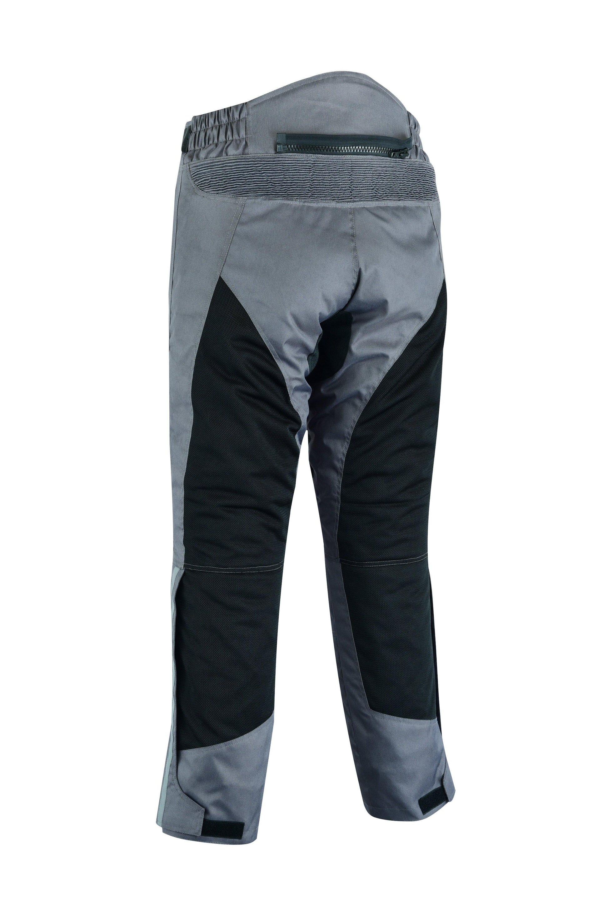 Warrior Gears®Motorcycle Suit Air Mesh Jacket Trouser Set -Grey / Black - Warrior Gears