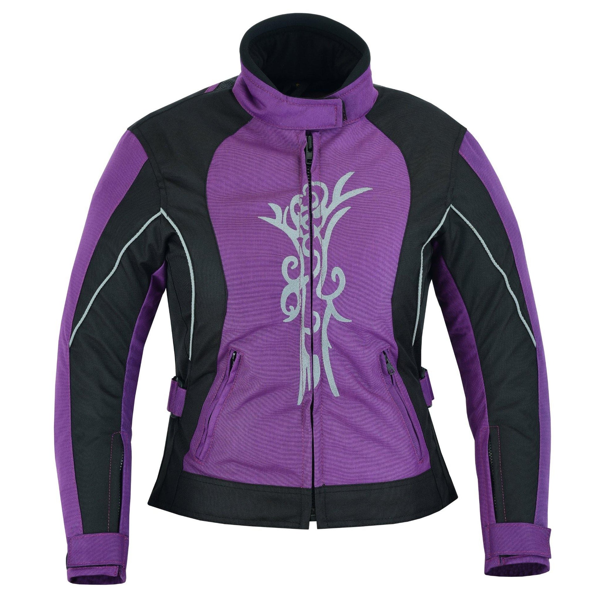 Warrior Gears® Women's Motorcycle Jacket For Women | CE Armored | Rain Waterproof - Warrior Gears