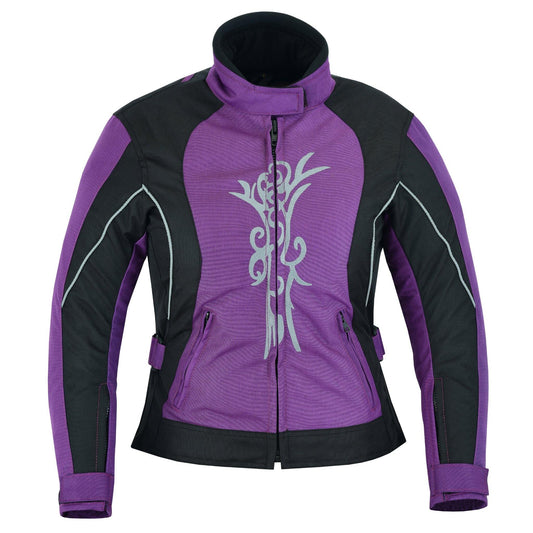 Warrior Gears® Women's Motorcycle Jacket For Women | CE Armored | Rain Waterproof - Warrior Gears