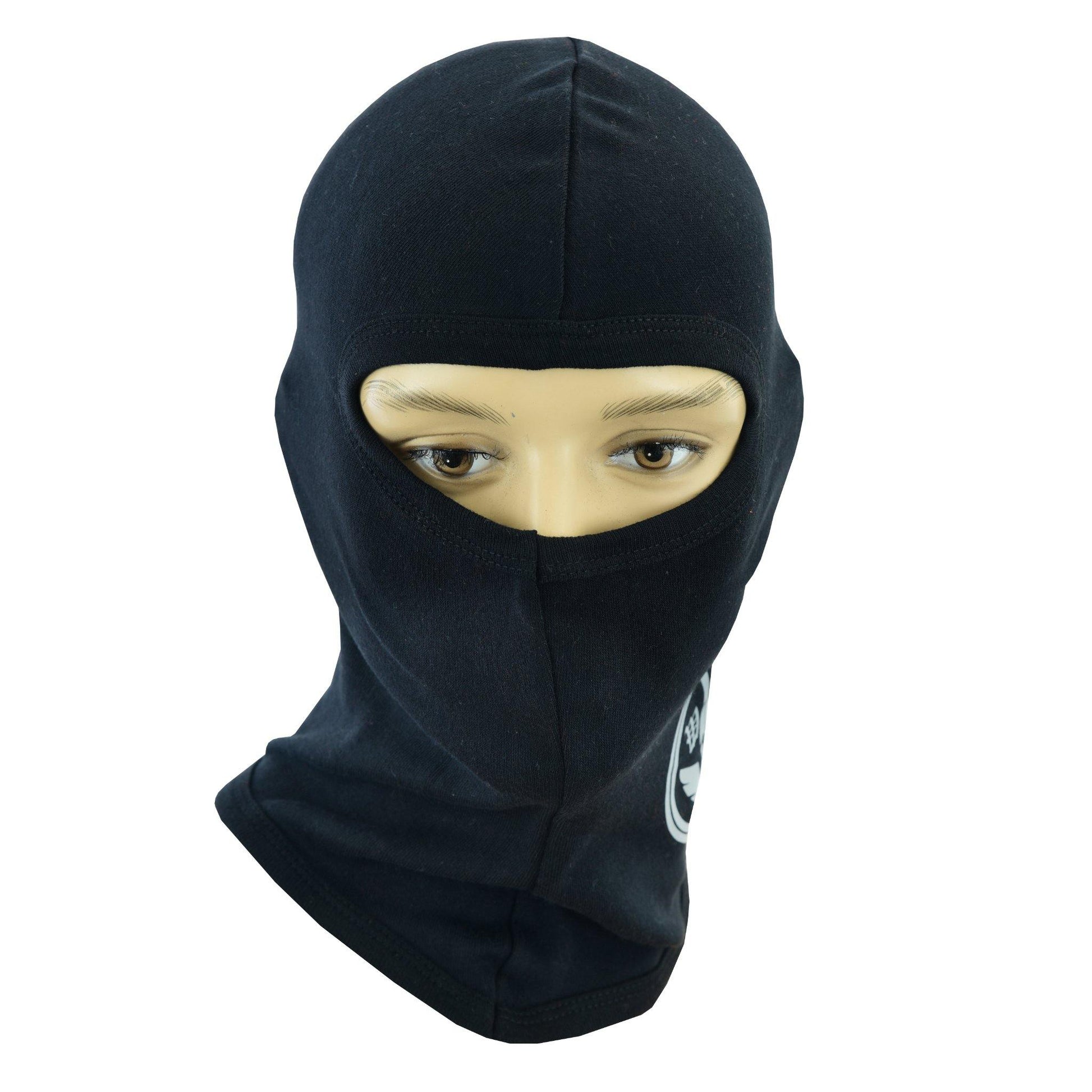 Warrior Gears®100% Cotton Motorcycle Balaclava | Face Mask -Black - Warrior Gears