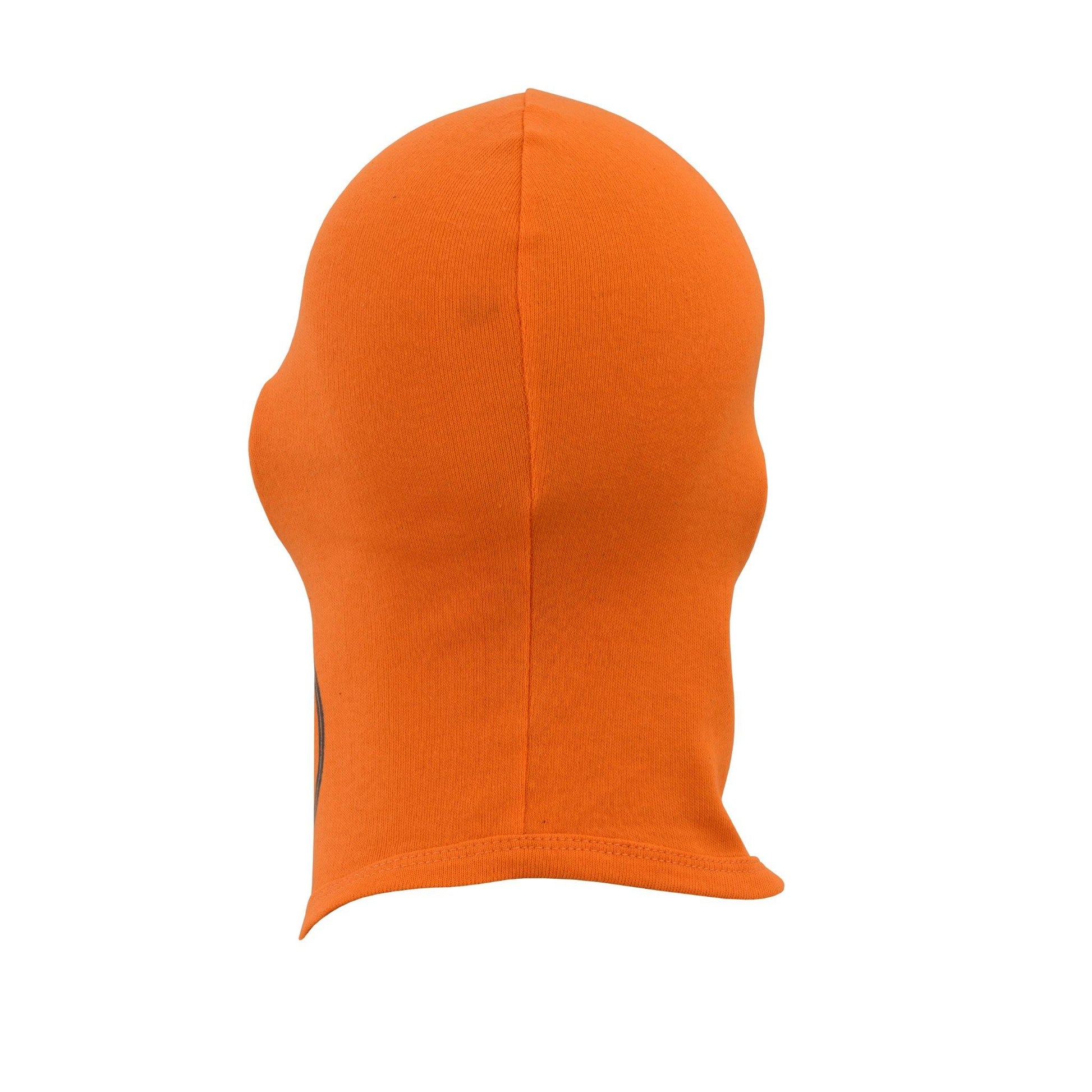Warrior Gears®100% Cotton Motorcycle Balaclava | Face Mask -Orange - Warrior Gears