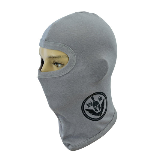 Warrior Gears®100% Cotton Motorcycle Balaclava | Face Mask - Grey - Warrior Gears