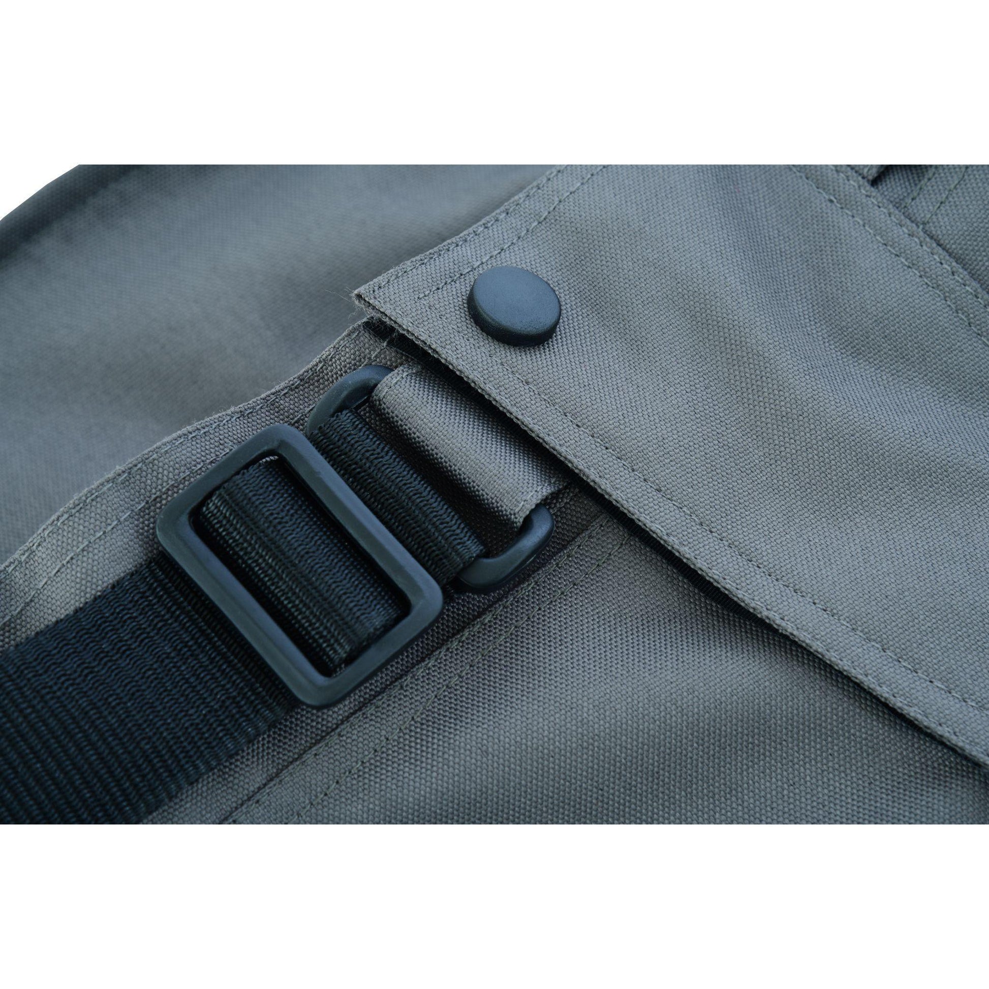 Warrior Gears® Air Mesh Motorcycle Trousers for men With Removable Lining & CE Armours -Black & Grey - Warrior Gears