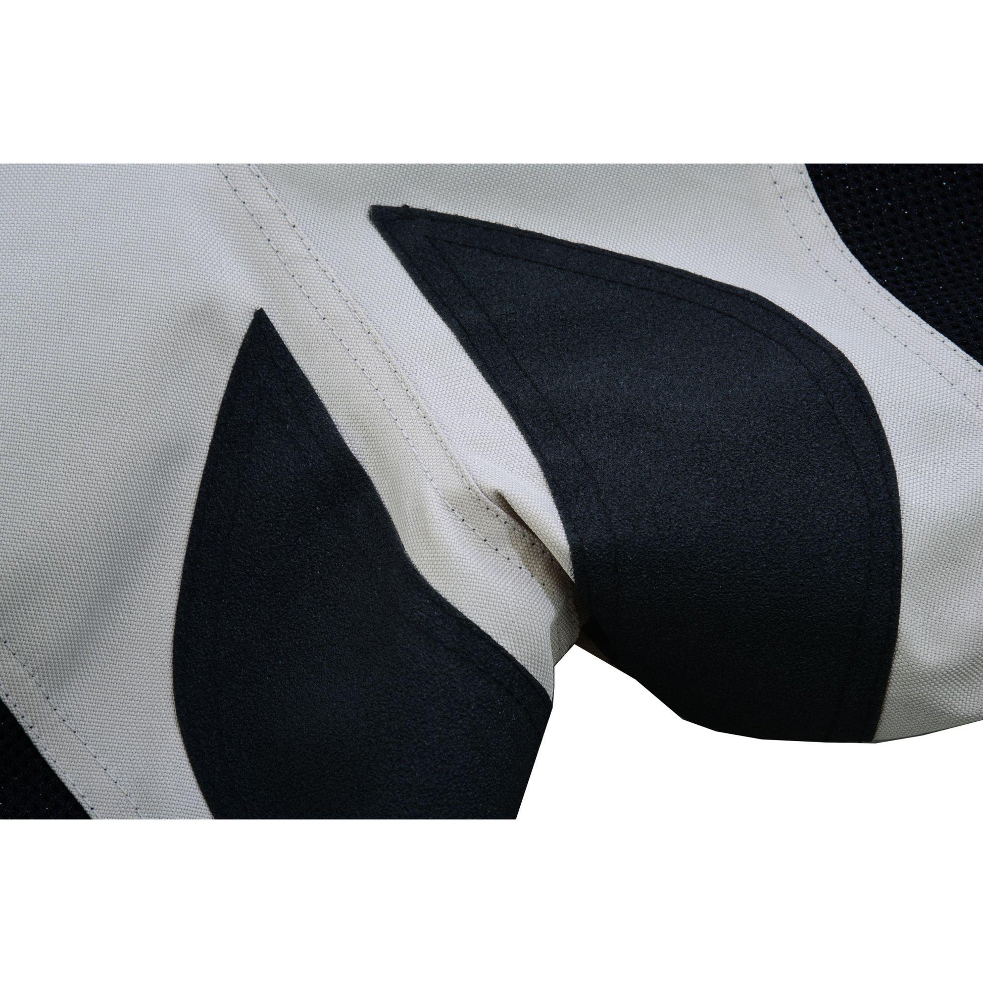 Warrior Gears® Air Mesh Motorcycle Trousers for men Textile Motorbike Pants With Removable Lining - Black & Beige - Warrior Gears