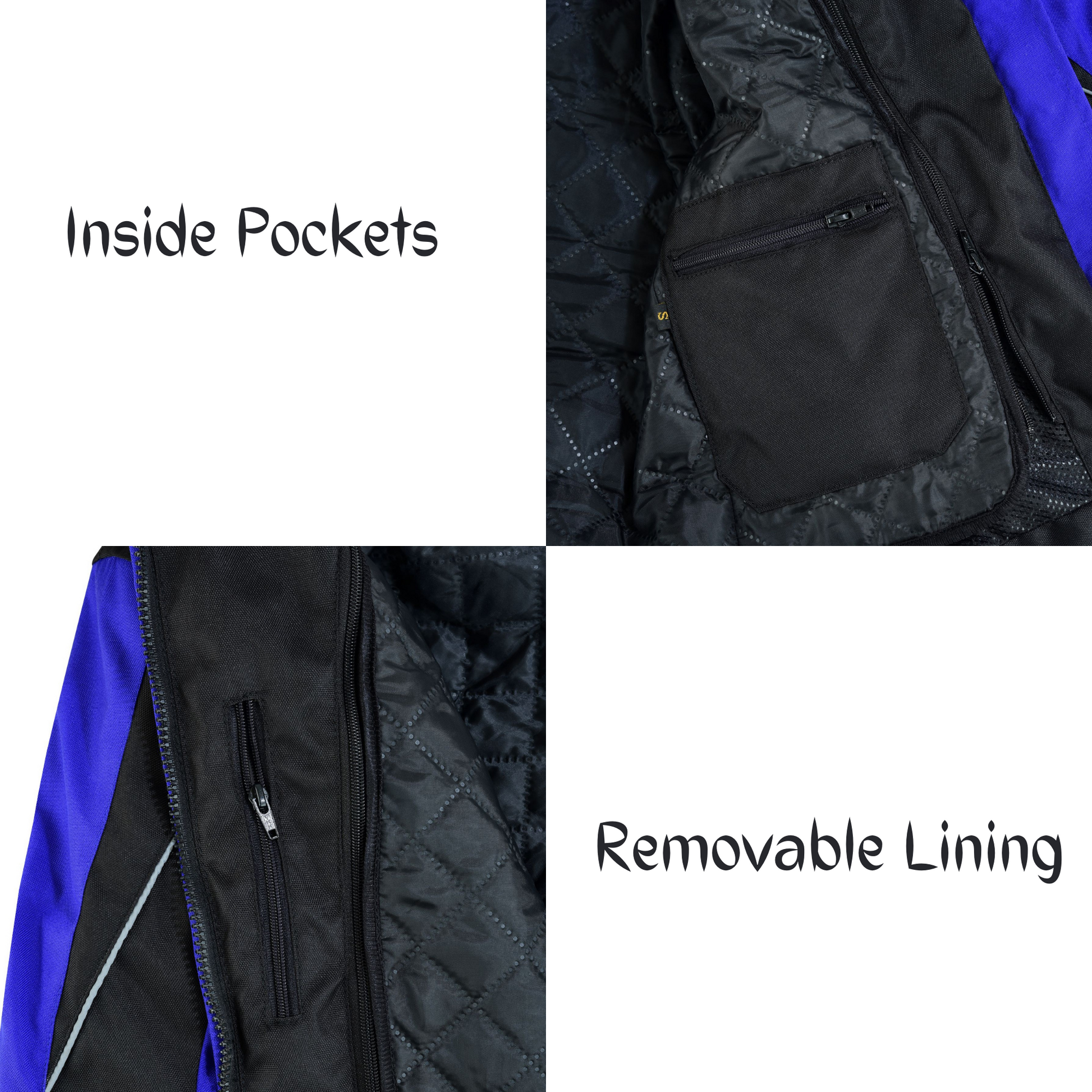 Warrior Gears® Women's Motorcycle Jacket For Women | CE Armored | Rain Waterproof - Warrior Gears