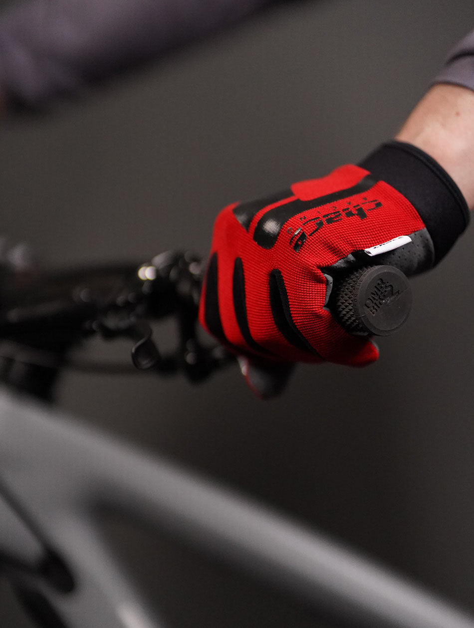 Red Logo Gloves