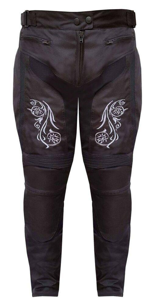 Ladies Motorcycle Suit Waterproof CE Armoured Motorbike Jacket Trouser Set- Purple - Warrior Gears
