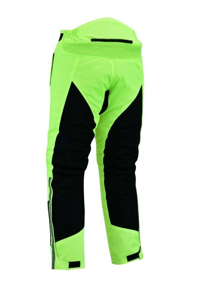 Warrior Gears®Motorcycle Suit Air Mesh Jacket Trouser Set -Hivis & Black - Warrior Gears